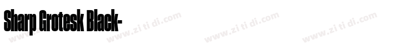 Sharp Grotesk Black字体转换 Sharp Grotesk Black字体转换